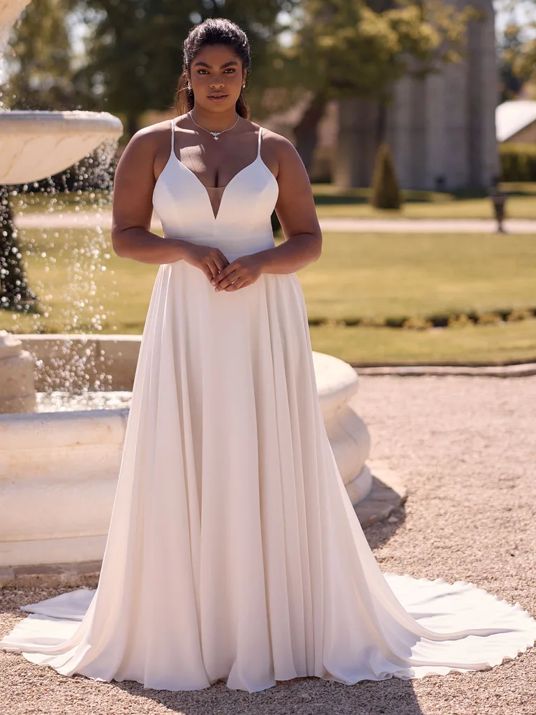 Brautkleid Luca — Plus Size Bianco Evento